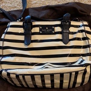 Kate Spade Striped Cross Body Bag